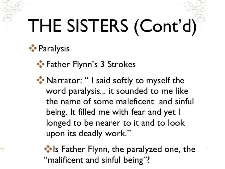 the sisters by james joyce characters eveline james joyce